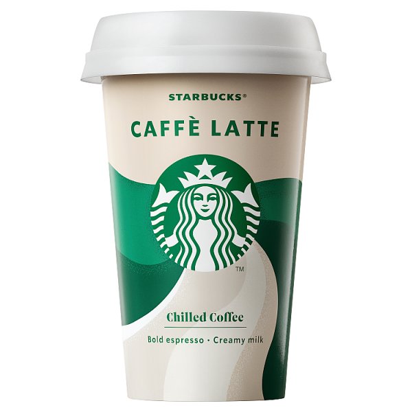 Starbucks Caffe Latte Iced Coffee 220ml (10 x 220ml)