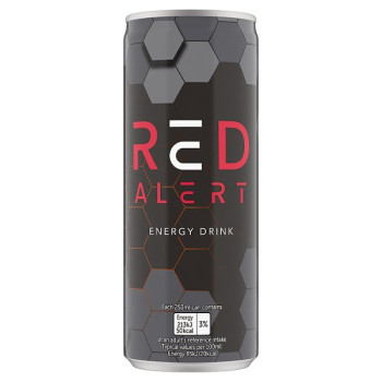 Red Alert Energy Drink 250ml (24 x 250ml) Red Alert Energy Drink 250ml (24 x 250ml)