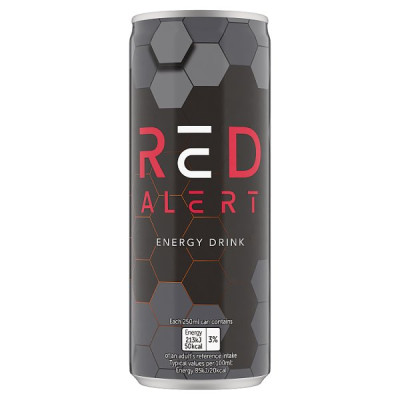 Red Alert Energy Drink 250ml (24 x 250ml)