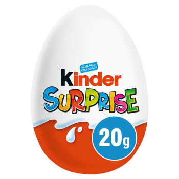 Kinder Surprise Milk Chocolate Egg With Toy Messages 20g (36 x 20g)