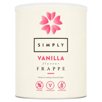 Simply Vanilla Flavour Frappe 1.75kg (1 x 1.75kg) Simply Vanilla Flavour Frappe 1.75kg (1 x 1.75kg)