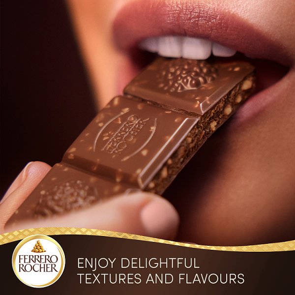 Ferrero Rocher Milk Chocolate Bar 90g (8 x 90g)