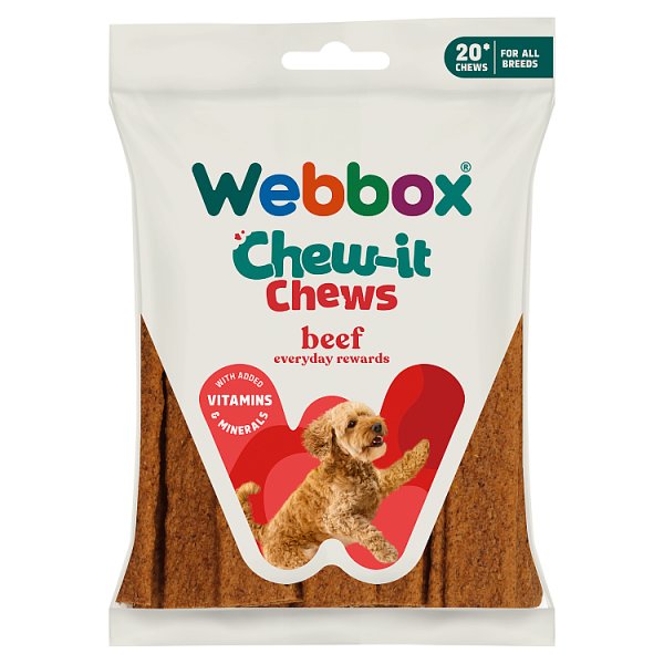 Webbox 20 Chomping Chews Beef 200g (10 x 200g)