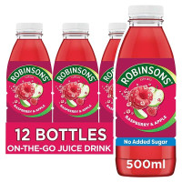 Robinsons Raspberry & Apple 500ml (24 x 500ml)