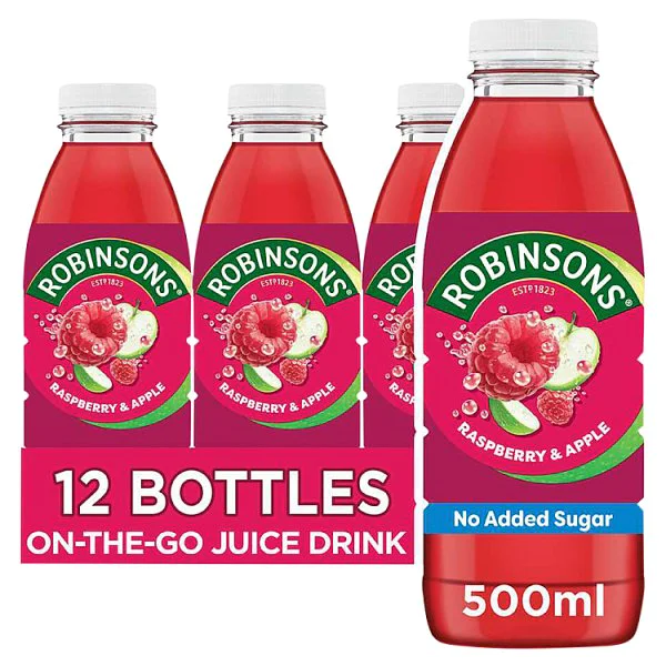 Robinsons Raspberry & Apple 500ml (24 x 500ml)
