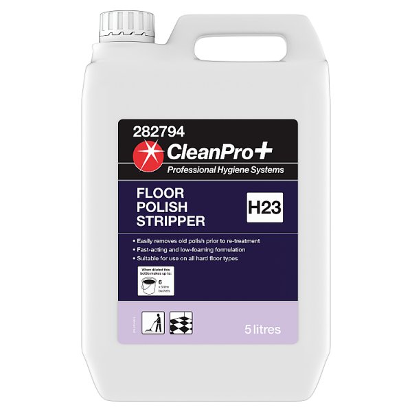 CleanPro+ Floor Polish Stripper 5 Litres (2 x 5ltr)