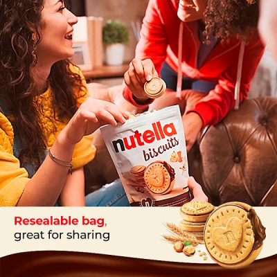 Nutella Hazelnut Chocolate Spread Filled Biscuits Tube 166g (20 x 166g)