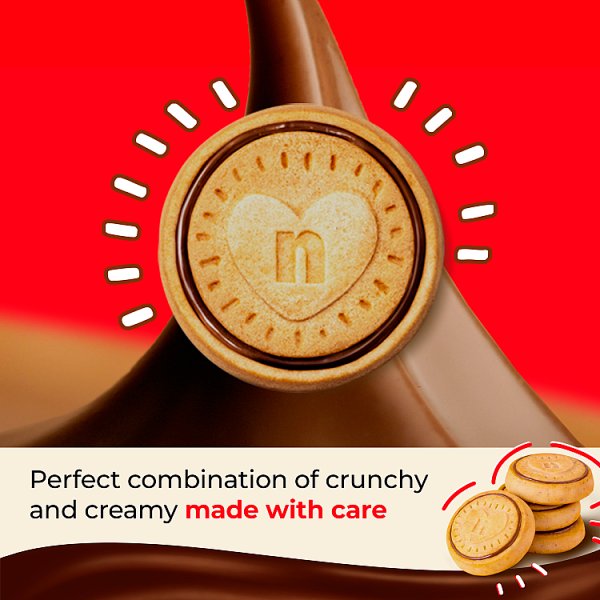 Nutella Hazelnut Chocolate Spread Filled Biscuits Tube 166g (20 x 166g)