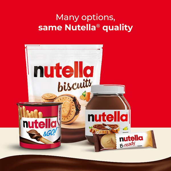 Nutella Hazelnut Chocolate Spread Filled Biscuits Tube 166g (20 x 166g)