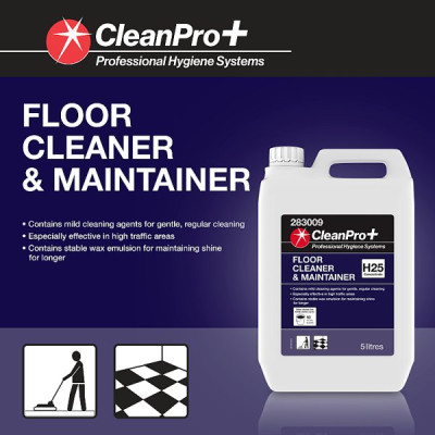 CleanPro+ Floor Cleaner & Maintainer 5 Litres (2 x 5ltr)