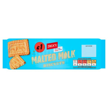 Jack's Malted Milk Biscuits 200g (12 x 200g)