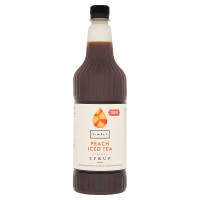 Simply Sugar Free Peach Iced Tea Flavour Syrup 1ltr (6 x 1ltr)