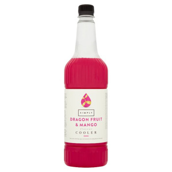 Simply Dragon Fruit & Mango Flavour Cooler 1 Litre (6 x 1ltr)