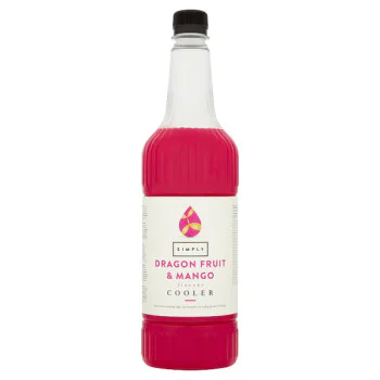 Simply Dragon Fruit & Mango Flavour Cooler 1 Litre (6 x 1ltr) Simply Dragon Fruit & Mango Flavour Cooler 1 Litre (6 x 1ltr)