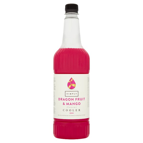 Simply Dragon Fruit & Mango Flavour Cooler 1 Litre (6 x 1ltr)
