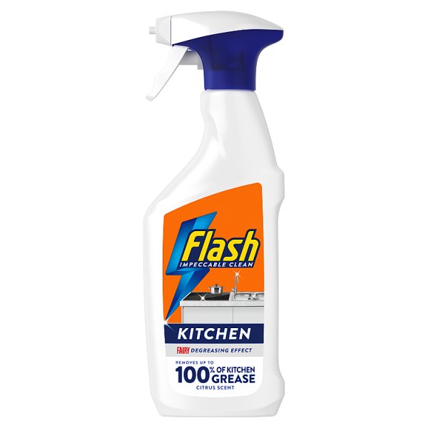 Flash Kitchen Cleaning Spray 500ml (10 x 500ml)