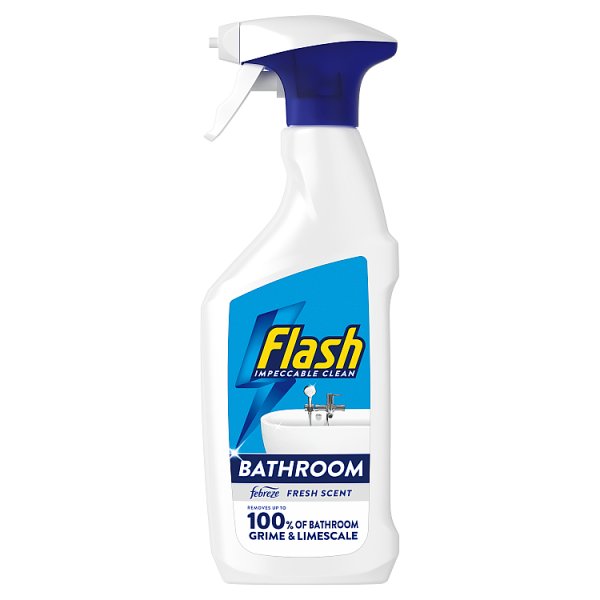 Flash Bathroom Cleaning Spray 500ml (10 x 500ml)