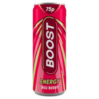 Boost Energy Red Berry 250ml (24 x 250ml)