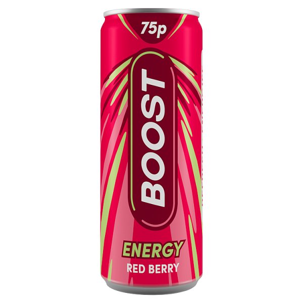 Boost Energy Red Berry 250ml (24 x 250ml) Boost Energy Red Berry 250ml (24 x 250ml)