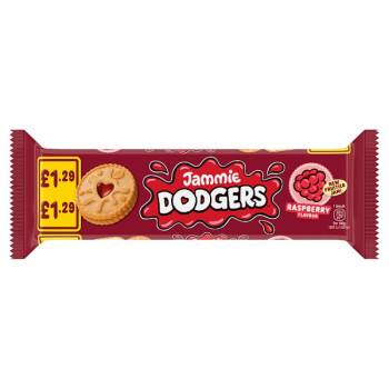 Jammie Dodgers Raspberry Flavour 140g (15 x 140g)