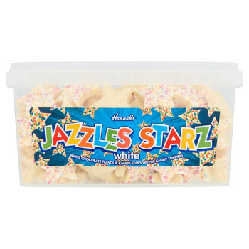 Hannah's Jazzles Starz White 700g (1 x 120pk)