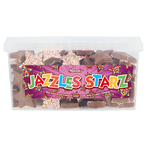 Hannah's Jazzles Starz Choc 700g (1 x 120pk)