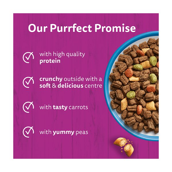 WHISKAS 1+ Dry TUNA Cat Food 300g (6 x 300g)