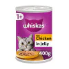 Whiskas Adult Wet Cat Food Chicken in Jelly Tin 400g (12 x 400g)