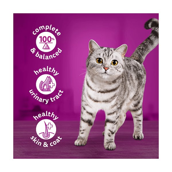 Whiskas Adult Wet Cat Food Chicken in Jelly Tin 400g (12 x 400g)