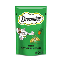 DREAMIES Cat Treat Biscuits with Catnip Flavour 60g (8 x 60g)