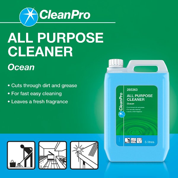CleanPro All Purpose Cleaner Ocean 5 Litres (2 x 5ltr)