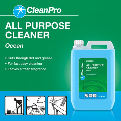CleanPro All Purpose Cleaner Ocean 5 Litres (1 x 5ltr)