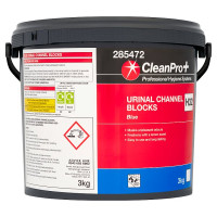 CleanPro+ Blue Urinal Channel Blocks 3kg (1 x 3kg)