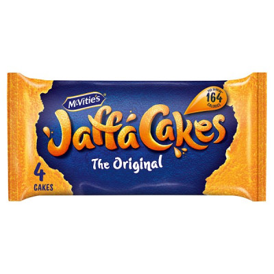 McVitie's The Original Jaffa Cakes Snack Pack 4 Biscuits x 20 Packs CDU (20 x 44g)