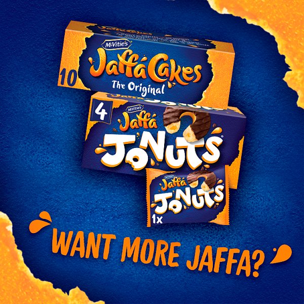 McVitie's The Original Jaffa Cakes Snack Pack 4 Biscuits x 20 Packs CDU (20 x 44g)