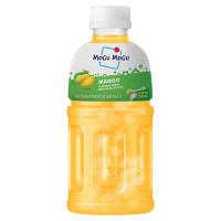 Mogu Mogu Mango Flavored Drink with Nata de Coco 320ml (24 x 320ml)