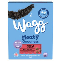 Wagg Meaty Goodness Adult Complete Beef Dinner 1kg (5 x 1kg)