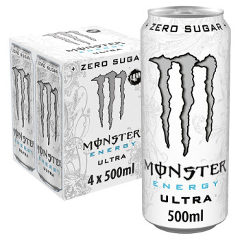 Monster Energy Drink Ultra Zero Sugar 4 x 500ml (6 x 4x500ml)