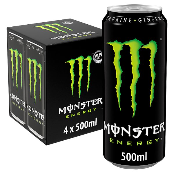 Monster Energy Drink 4 x 500ml (6 x 4x500ml)