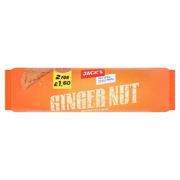 Jack's Ginger Nut Biscuits 200g (18 x 200g)
