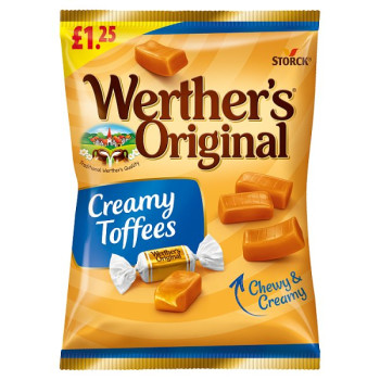 Werther's Original Creamy Toffees 110g (12 x 110g)