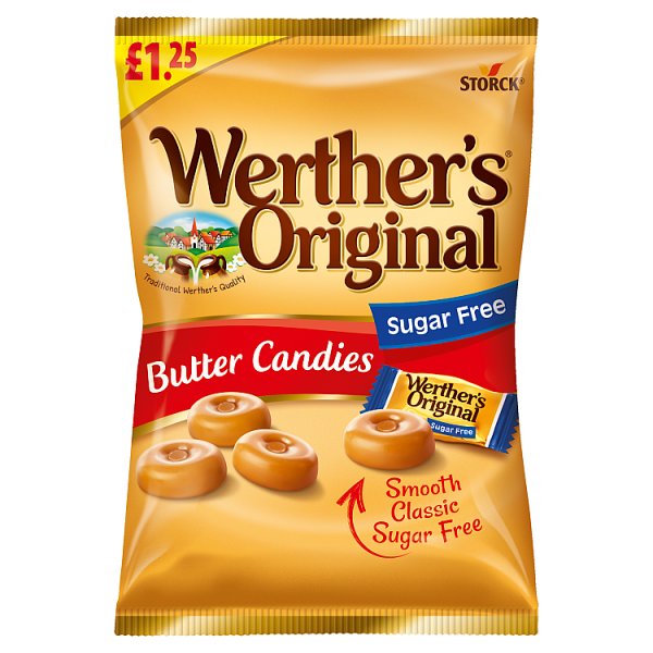 Werther's Original Sugar Free Butter Candies 65g (12 x 65g)