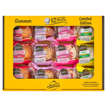Food Connections Limited Edition Summer 12 Scrummy Muffins (12 x Sgl)