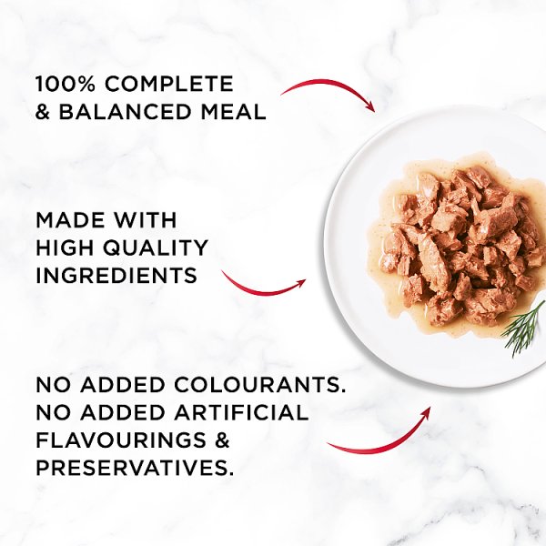 GOURMET Mon Petit Meaty Variety Duck, Chicken, Turkey Wet Cat Food 6x50g PMP (8 x 6x50g)