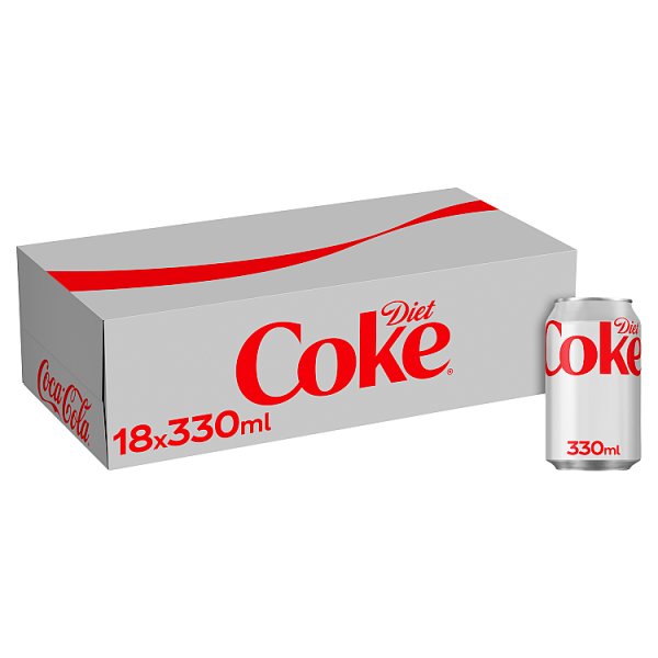 Diet Coke 18 x 330ml (1 x 18x330m)