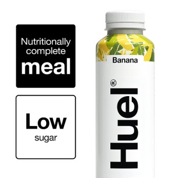Huel Banana Flavour Ready-to-Drink Complete Meal 500ml (8 x 500ml)