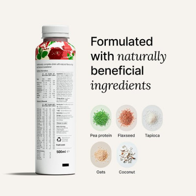 Huel Strawberries & Cream 500ml (8 x 500ml) Huel Strawberries & Cream 500ml (8 x 500ml)
