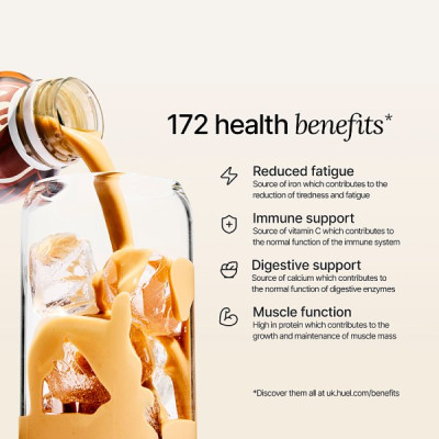 Huel Iced Coffee Caramel 500ml (8 x 500ml) Huel Iced Coffee Caramel 500ml (8 x 500ml)