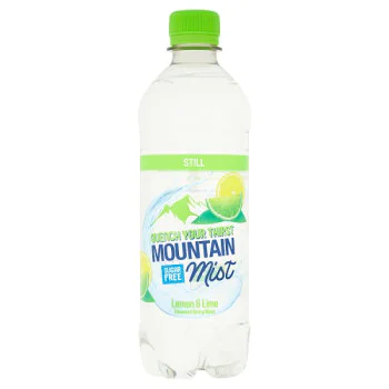Mountain Mist Still Lemon & Lime Flavoured Spring Water 500ml (12 x 500ml)