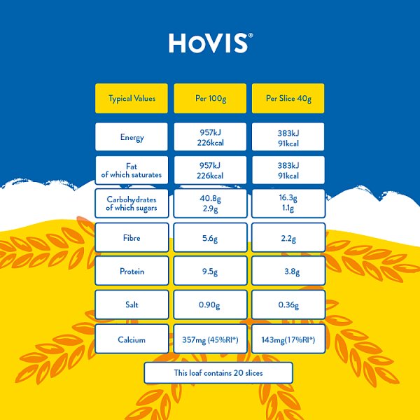 Hovis Best of Both Thick 800g (1 x 800g)